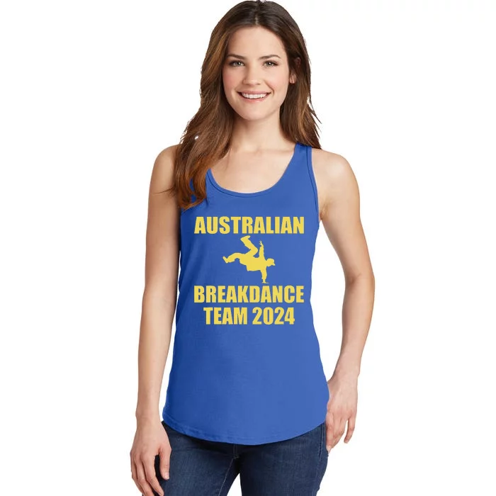 Australian Break Dancing Matching Ladies Essential Tank