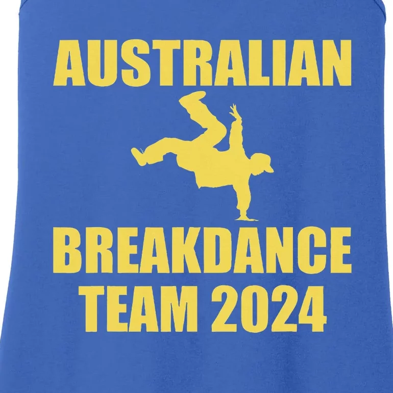 Australian Break Dancing Matching Ladies Essential Tank