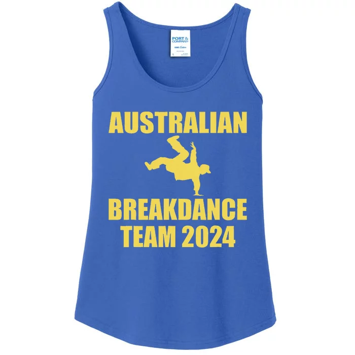 Australian Break Dancing Matching Ladies Essential Tank