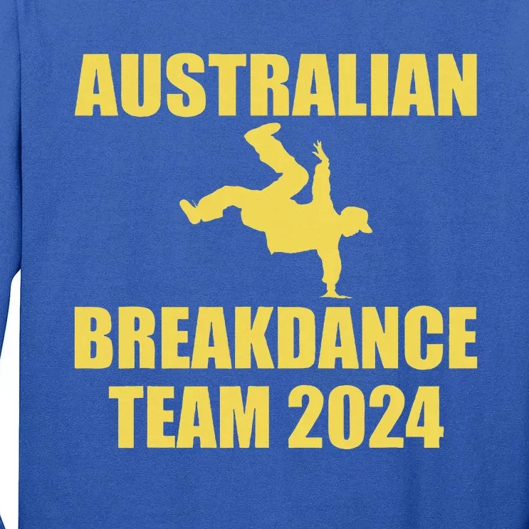 Australian Break Dancing Matching Tall Long Sleeve T-Shirt