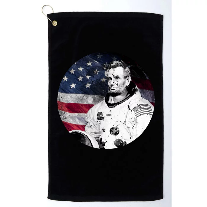 Abe Lincoln Astronaut Platinum Collection Golf Towel