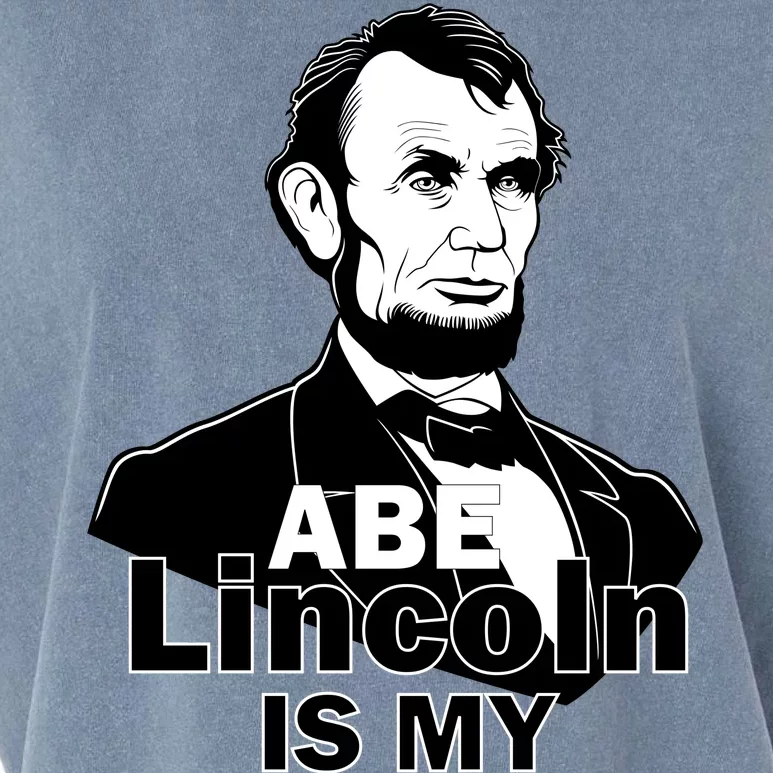 Abe Lincoln Is My Homeboy Garment-Dyed Women's Muscle Tee