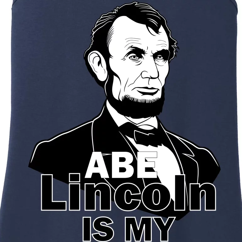 Abe Lincoln Is My Homeboy Ladies Essential Tank