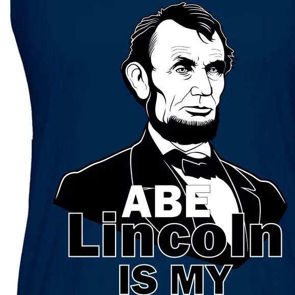 Abe Lincoln Is My Homeboy Ladies Essential Flowy Tank