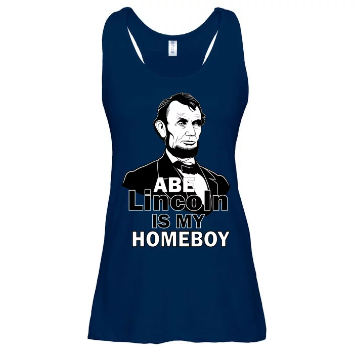 Abe Lincoln Is My Homeboy Ladies Essential Flowy Tank