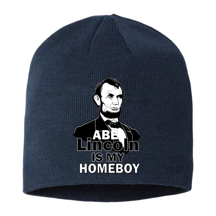 Abe Lincoln Is My Homeboy 8 1/2in Sustainable Knit Beanie