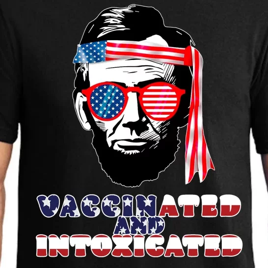 Abe Lincoln Vaccinated & Intoxicated Pajama Set