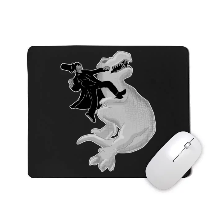 Abe Vs T-Rex Mousepad