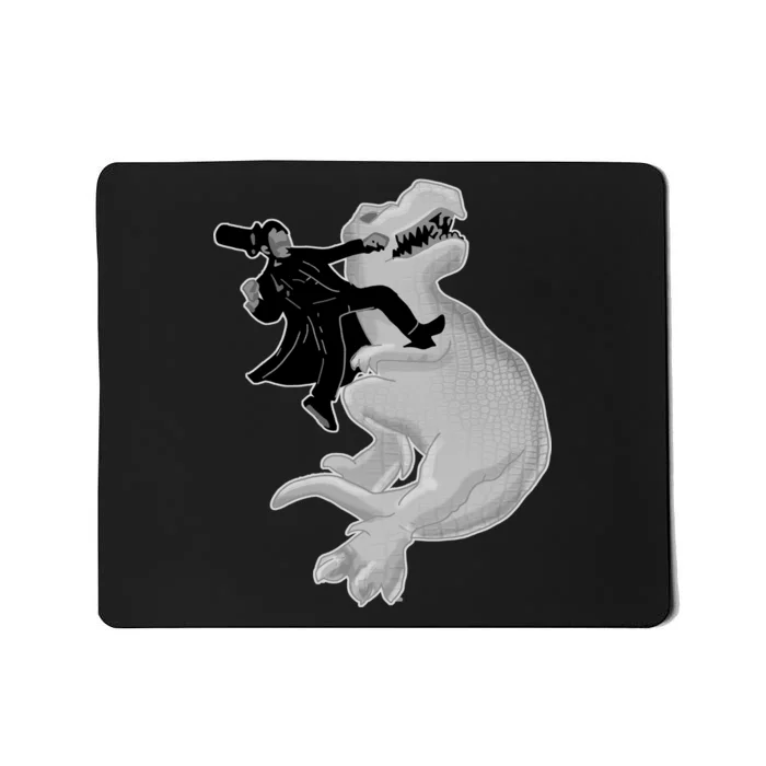 Abe Vs T-Rex Mousepad