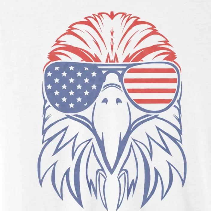 American Bald Eagle Usa Flag 4th Of July Eagle Usa ChromaSoft Performance T-Shirt