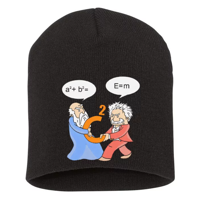 A2 B2 E Mc Funny Scientist Short Acrylic Beanie