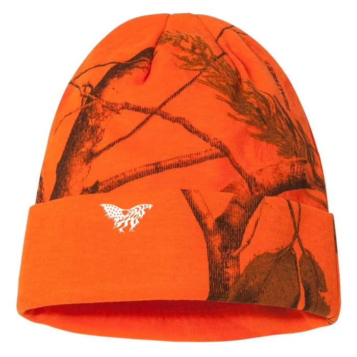 American Bald Eagle Emblem Kati - 12in Camo Beanie