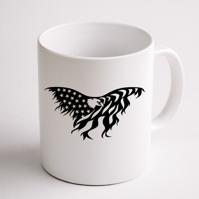 American Bald Eagle Emblem Front & Back Coffee Mug