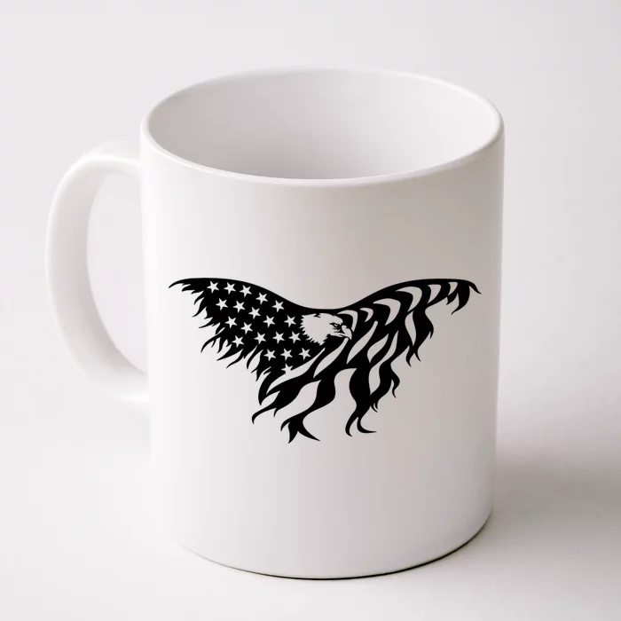 American Bald Eagle Emblem Front & Back Coffee Mug