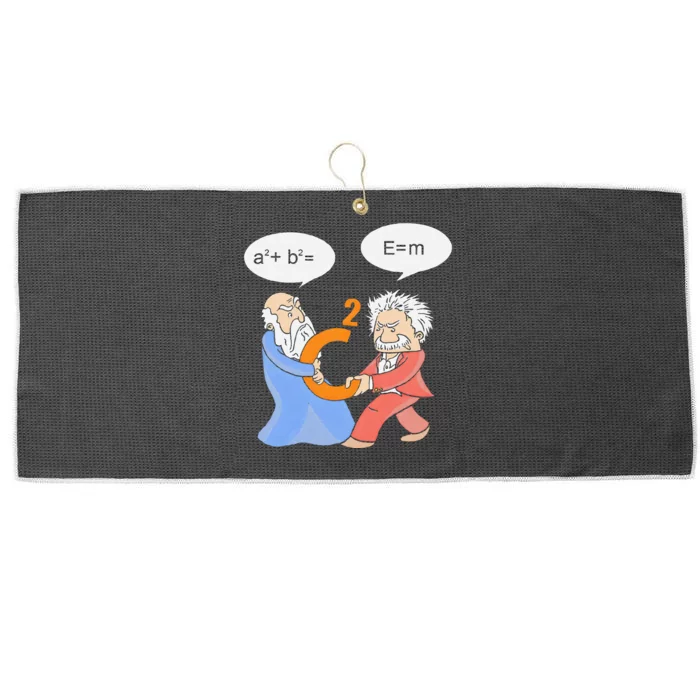 A2 B2 E Mc Funny Scientist Large Microfiber Waffle Golf Towel