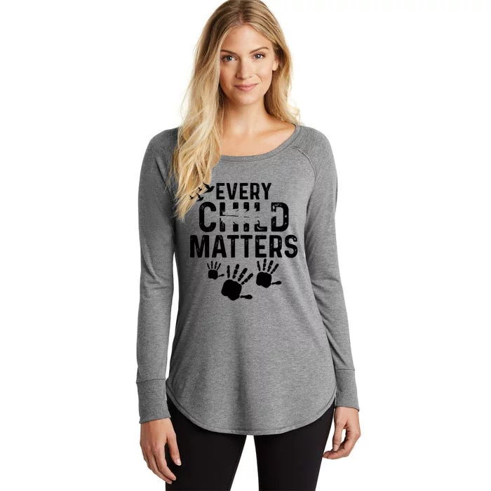 Anti Bully Every Orange Day Child Kindness Matter 2024 Women's Perfect Tri Tunic Long Sleeve Shirt