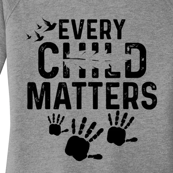 Anti Bully Every Orange Day Child Kindness Matter 2024 Women's Perfect Tri Tunic Long Sleeve Shirt