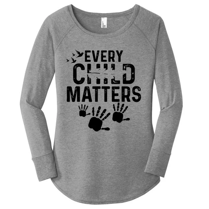 Anti Bully Every Orange Day Child Kindness Matter 2024 Women's Perfect Tri Tunic Long Sleeve Shirt