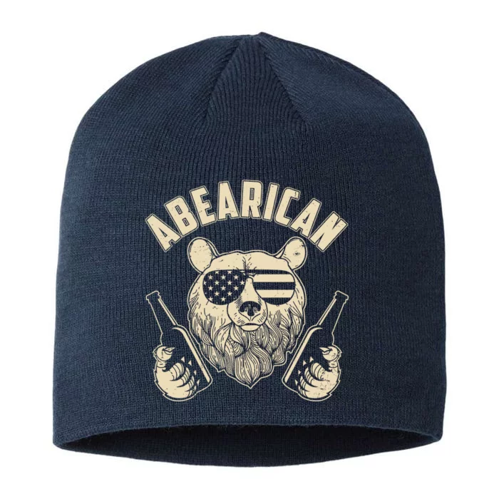 Abearican American Bear Beers 8 1/2in Sustainable Knit Beanie