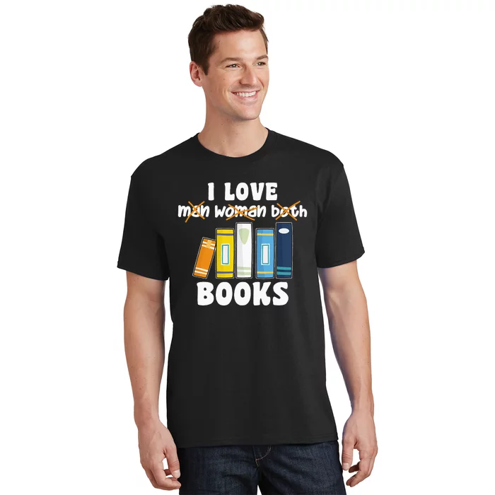 Aroace Books Funny Books In Aroace Flag T-Shirt