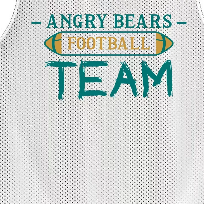 Angry Bears Football Team Mesh Reversible Basketball Jersey Tank