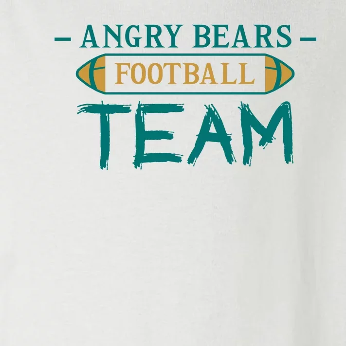 Angry Bears Football Team Toddler Long Sleeve Shirt