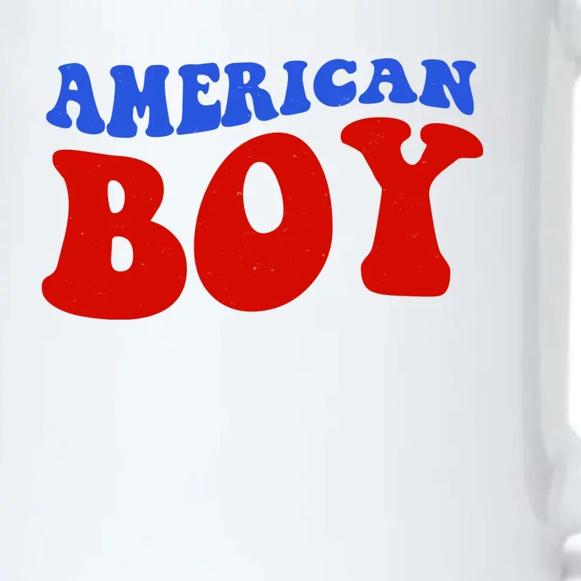 American Boy Fourth Of July Black Color Changing Mug