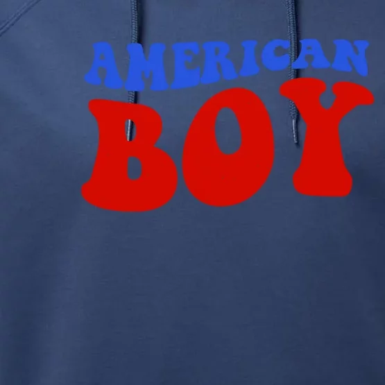 American Boy Fourth Of July Performance Fleece Hoodie