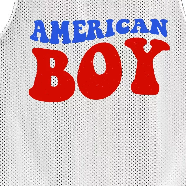 American Boy Fourth Of July Mesh Reversible Basketball Jersey Tank