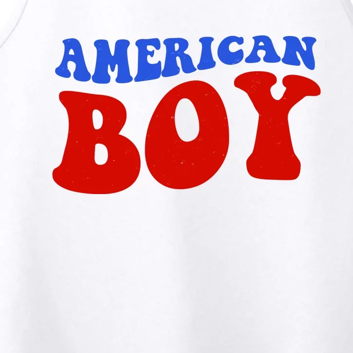 American Boy Fourth Of July Performance Tank