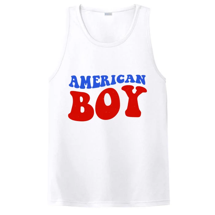 American Boy Fourth Of July Performance Tank