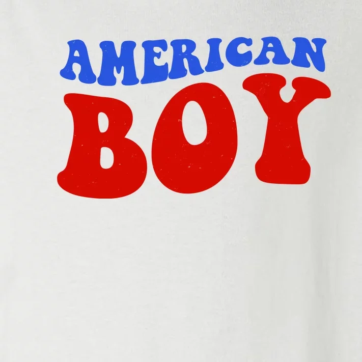 American Boy Fourth Of July Toddler Long Sleeve Shirt