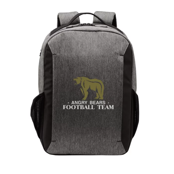 Angry Bears Football Team Vector Backpack