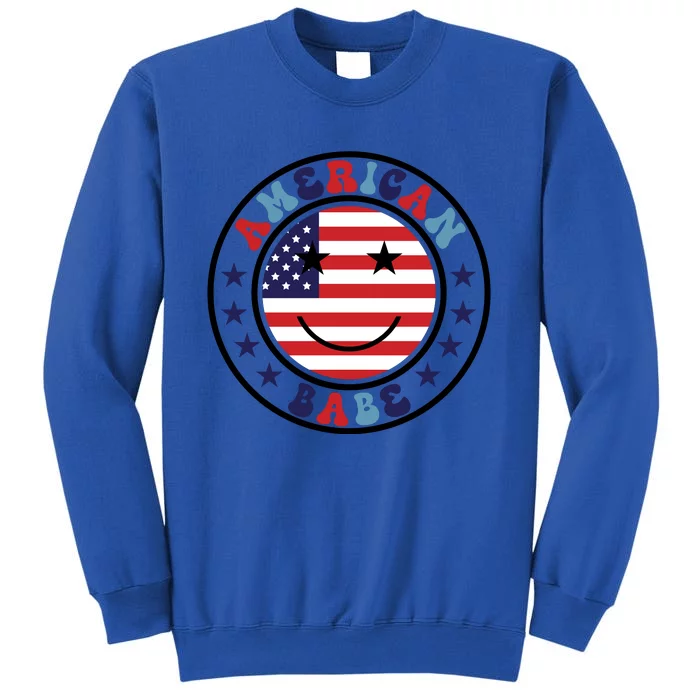 American Babe Fourth Of July Graphic Tall Sweatshirt