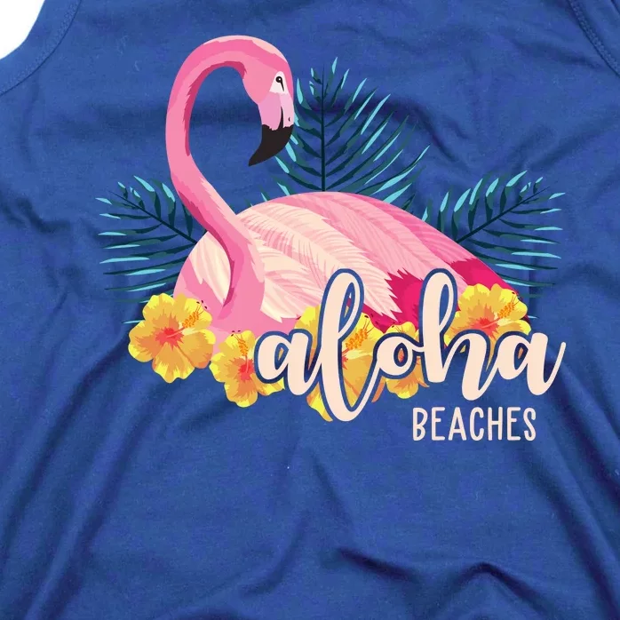 Aloha Beaches Flamingo Tropical Tank Top