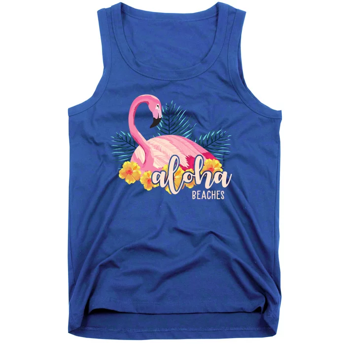 Aloha Beaches Flamingo Tropical Tank Top