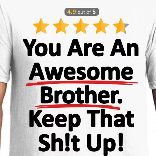 Awesome Brother Funny Gift Idea Pajama Set