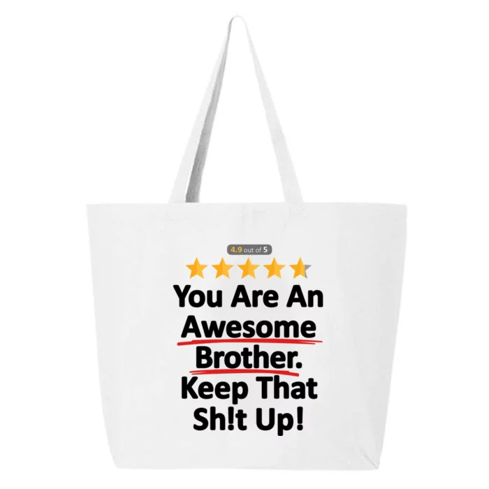 Awesome Brother Funny Gift Idea 25L Jumbo Tote