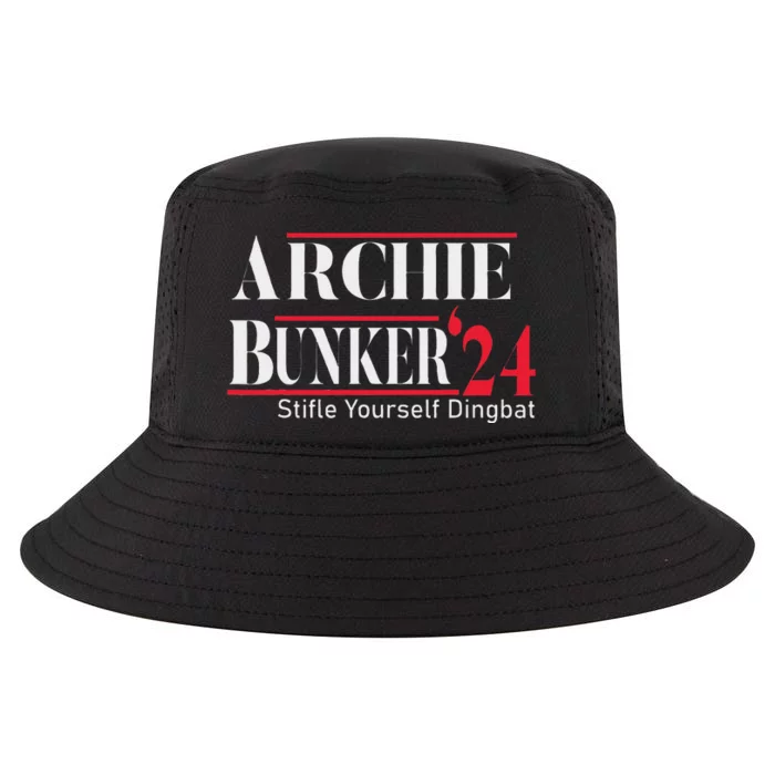 Archie Bunker For President Cool Comfort Performance Bucket Hat