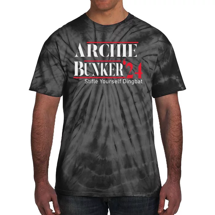 Archie Bunker For President Tie-Dye T-Shirt