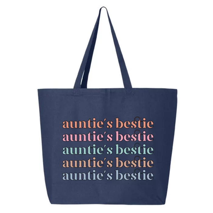 Aunties Bestie From Aunt To Niece Meaningful Gift 25L Jumbo Tote