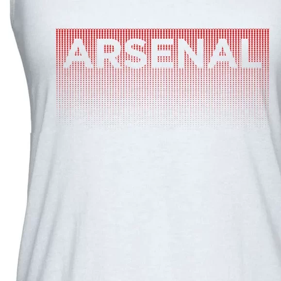 A.R.S.E.N.A.L Blank Fade Design Ladies Essential Flowy Tank