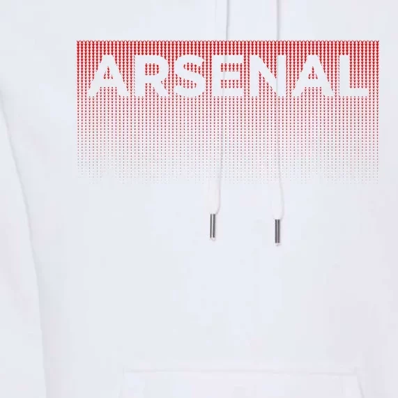 A.R.S.E.N.A.L Blank Fade Design Premium Hoodie