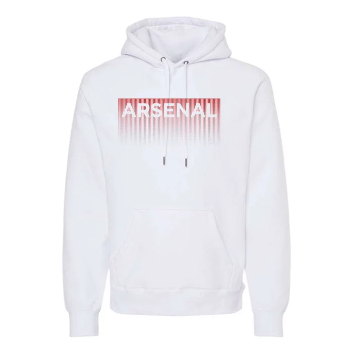 A.R.S.E.N.A.L Blank Fade Design Premium Hoodie