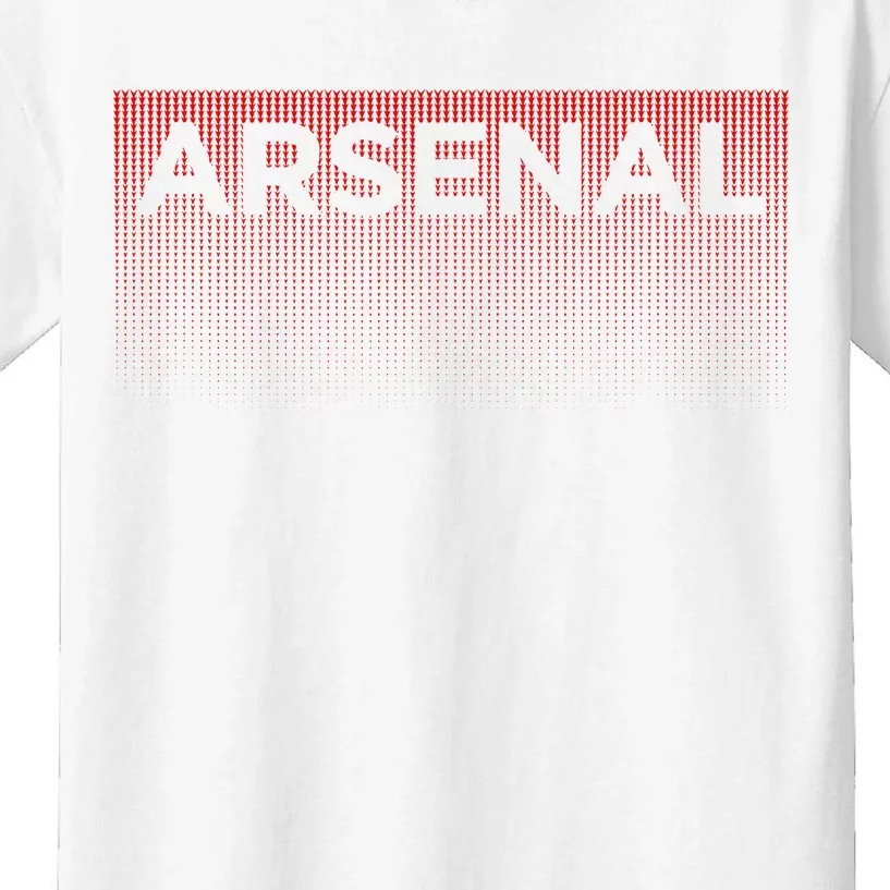 A.R.S.E.N.A.L Blank Fade Design Kids T-Shirt