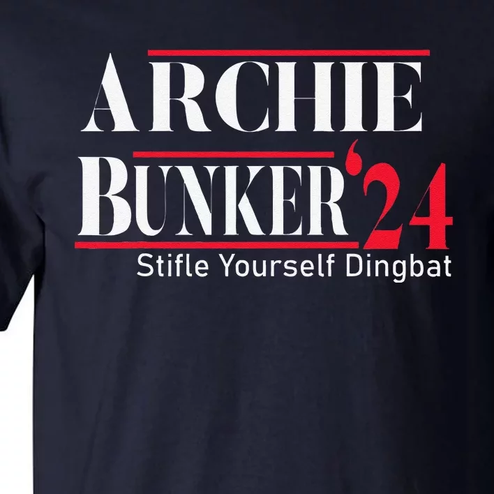 Archie Bunker For President Tall T-Shirt