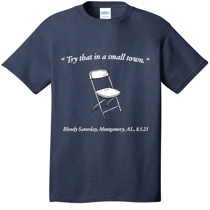 Alabama Boat Fight Brawl At Montgomery AL Riverfront T-Shirt