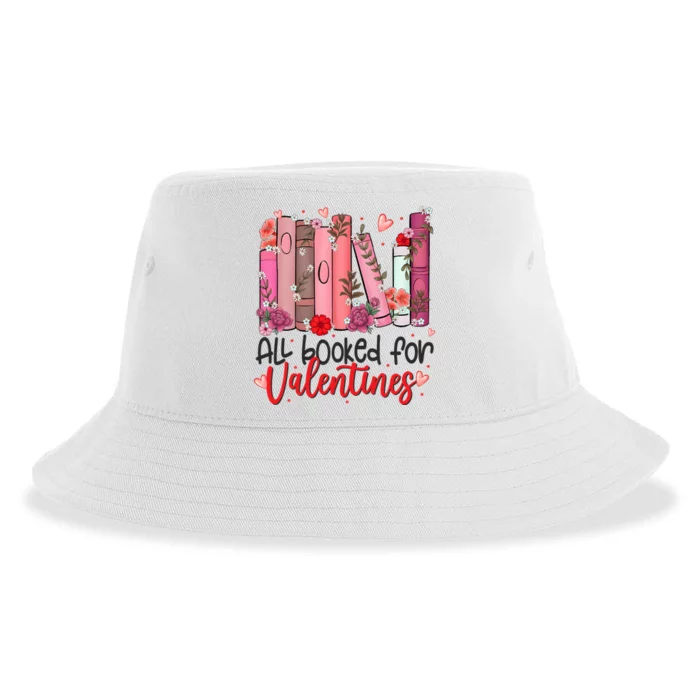 All Booked For Valentines Day Sustainable Bucket Hat