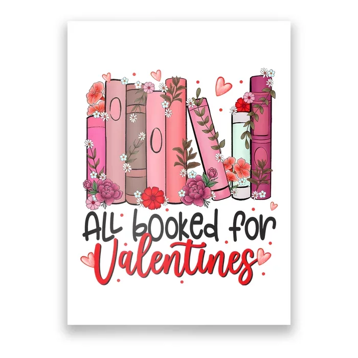 All Booked For Valentines Day Poster