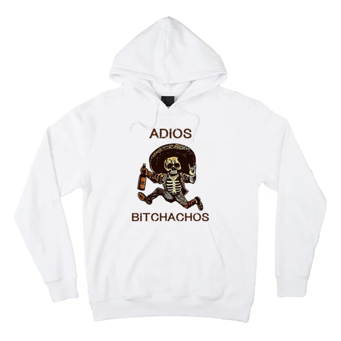 Adios Bichachos Funny Skull Hoodie